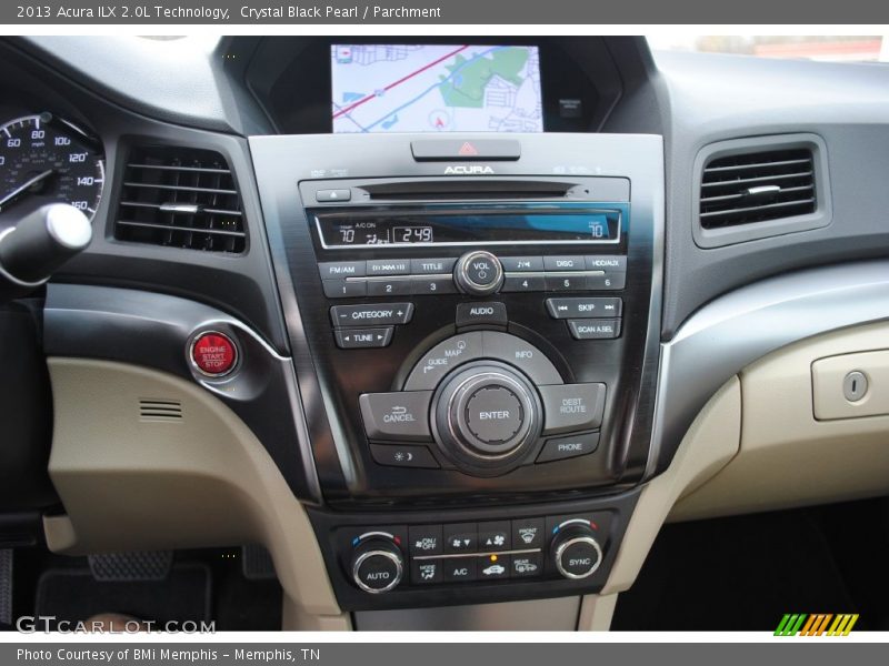 Crystal Black Pearl / Parchment 2013 Acura ILX 2.0L Technology