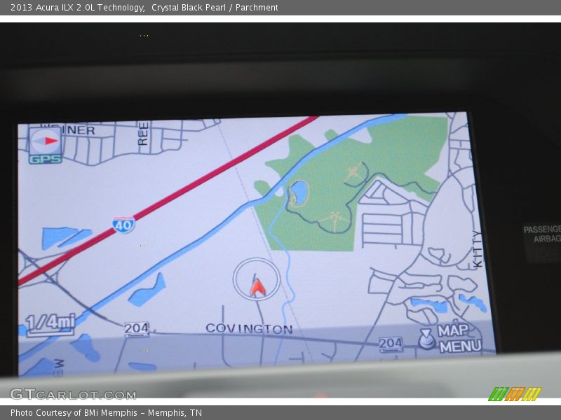 Crystal Black Pearl / Parchment 2013 Acura ILX 2.0L Technology