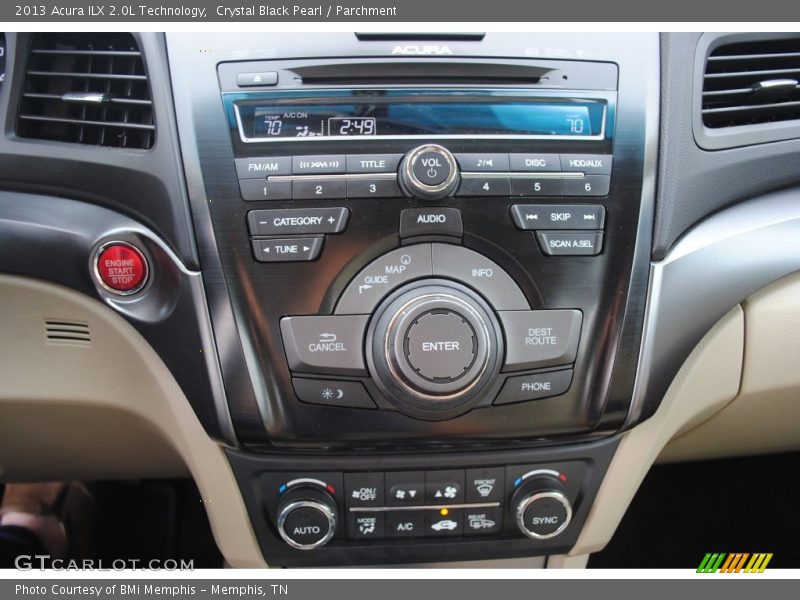 Crystal Black Pearl / Parchment 2013 Acura ILX 2.0L Technology
