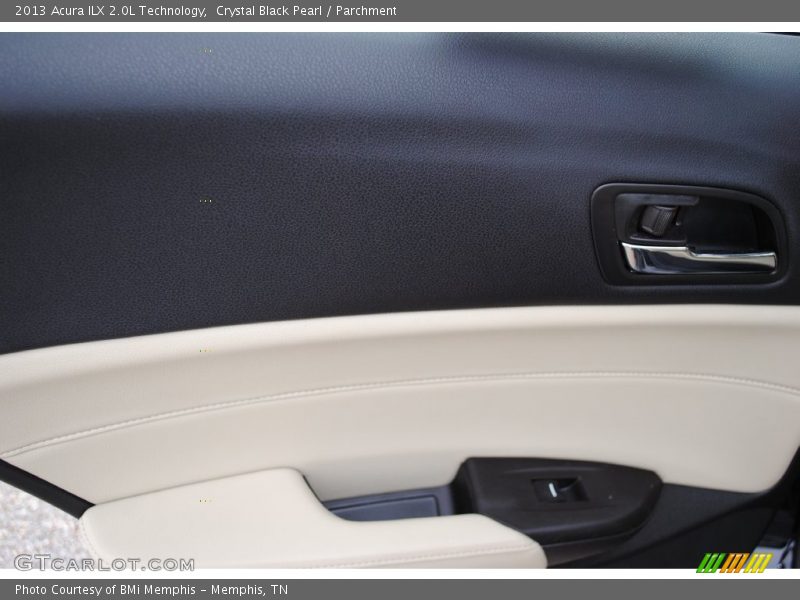 Crystal Black Pearl / Parchment 2013 Acura ILX 2.0L Technology