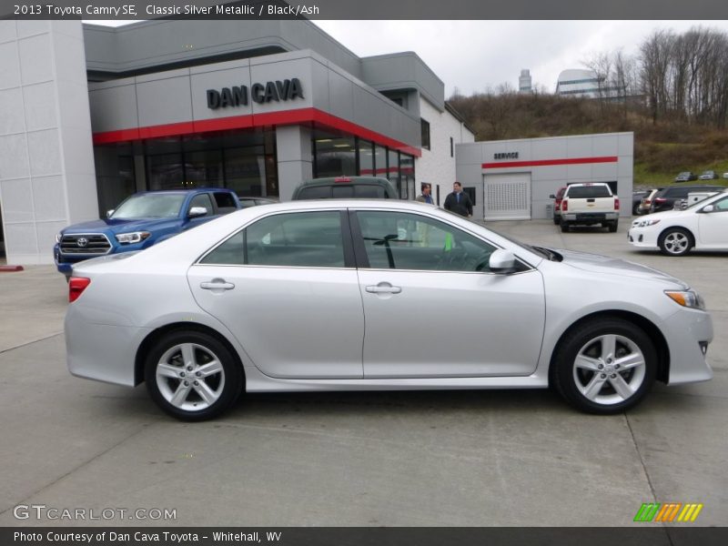 Classic Silver Metallic / Black/Ash 2013 Toyota Camry SE