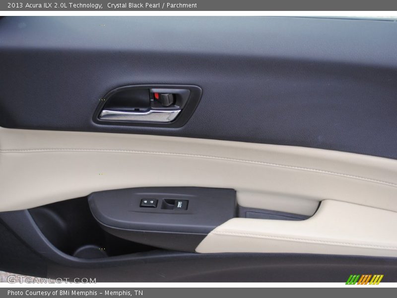 Crystal Black Pearl / Parchment 2013 Acura ILX 2.0L Technology