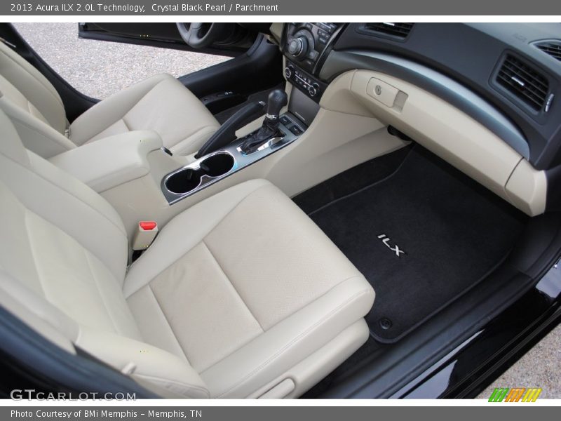 Crystal Black Pearl / Parchment 2013 Acura ILX 2.0L Technology