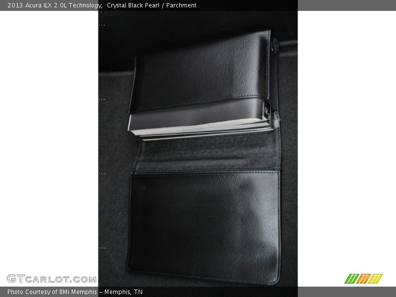 Crystal Black Pearl / Parchment 2013 Acura ILX 2.0L Technology