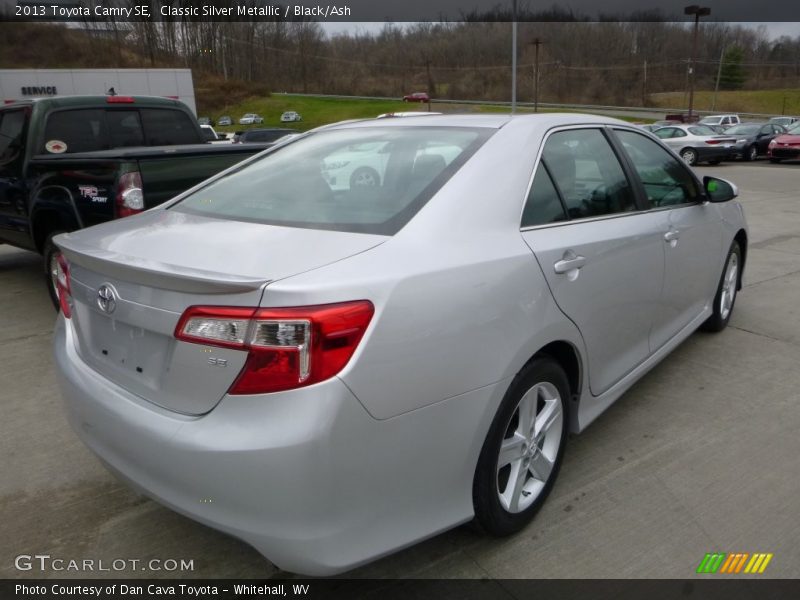 Classic Silver Metallic / Black/Ash 2013 Toyota Camry SE