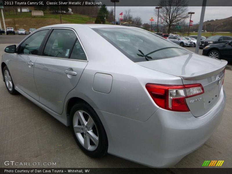 Classic Silver Metallic / Black/Ash 2013 Toyota Camry SE