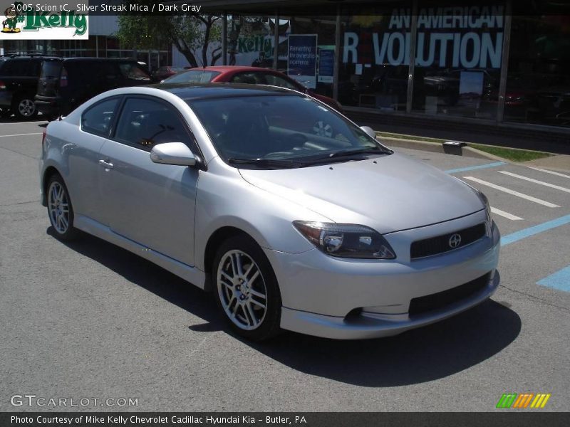 Silver Streak Mica / Dark Gray 2005 Scion tC