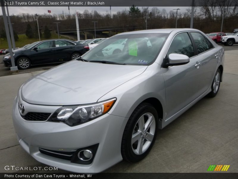 Classic Silver Metallic / Black/Ash 2013 Toyota Camry SE