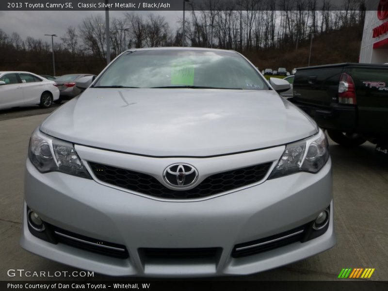 Classic Silver Metallic / Black/Ash 2013 Toyota Camry SE