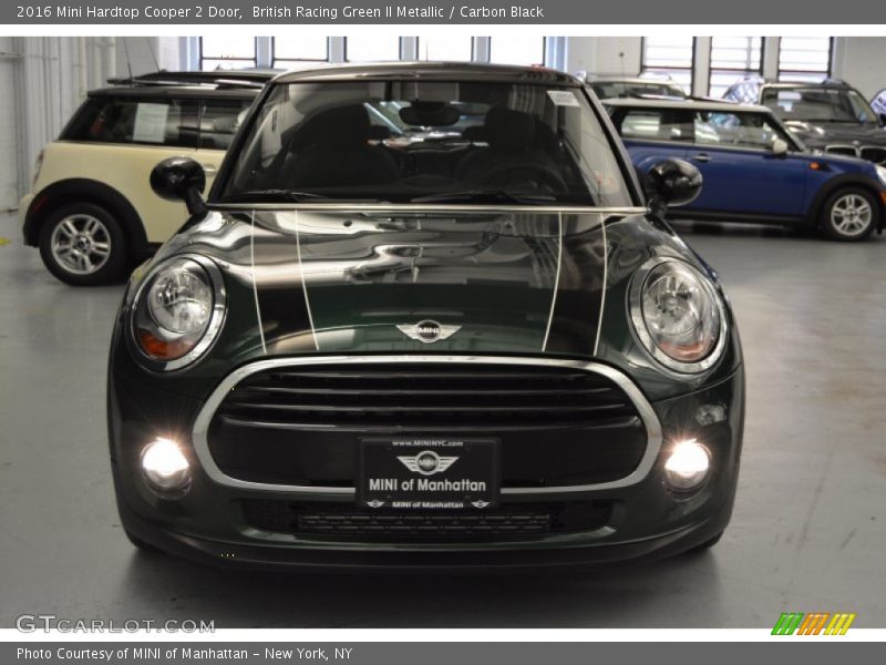 British Racing Green II Metallic / Carbon Black 2016 Mini Hardtop Cooper 2 Door