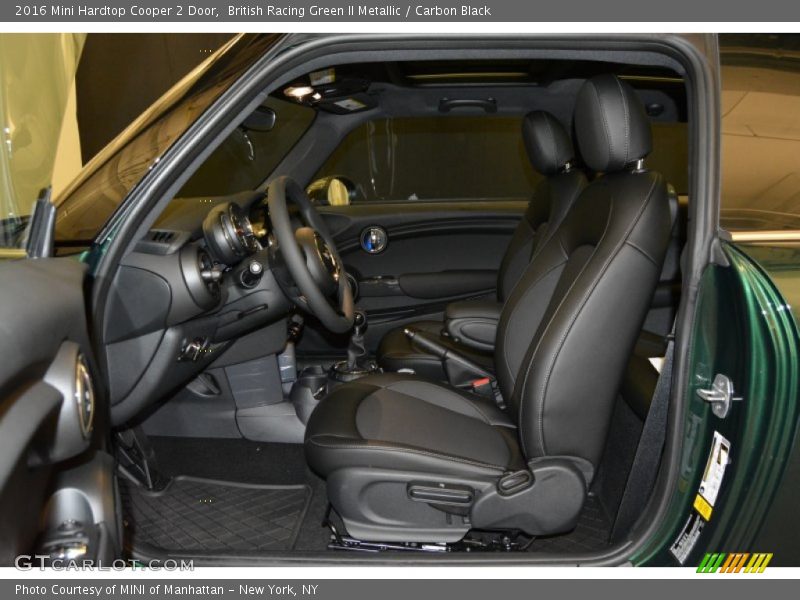 British Racing Green II Metallic / Carbon Black 2016 Mini Hardtop Cooper 2 Door