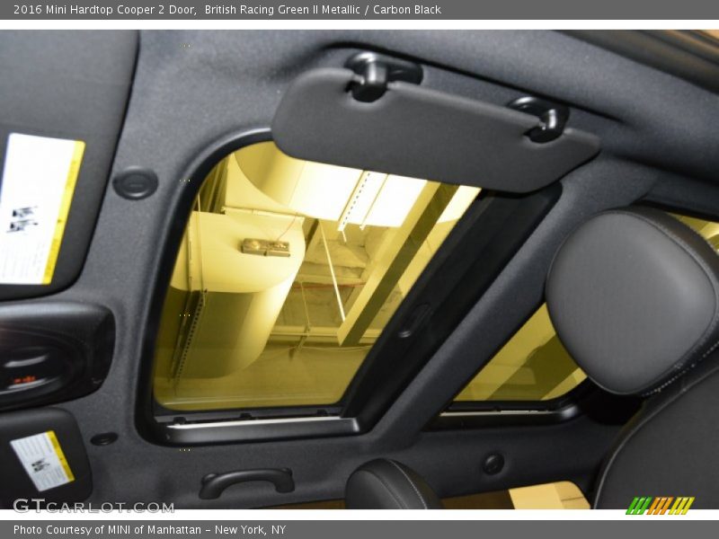 British Racing Green II Metallic / Carbon Black 2016 Mini Hardtop Cooper 2 Door