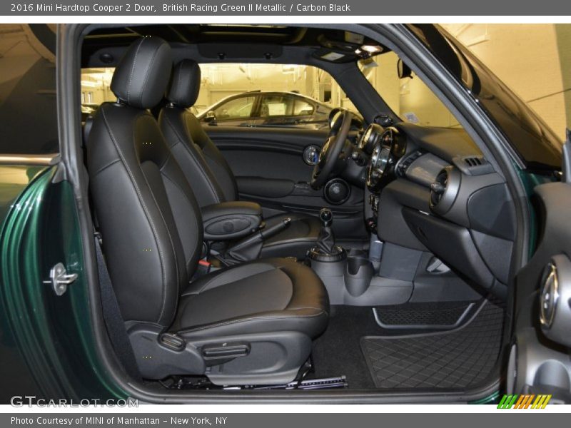 British Racing Green II Metallic / Carbon Black 2016 Mini Hardtop Cooper 2 Door