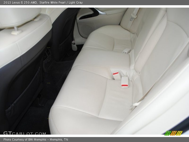 Starfire White Pearl / Light Gray 2013 Lexus IS 250 AWD