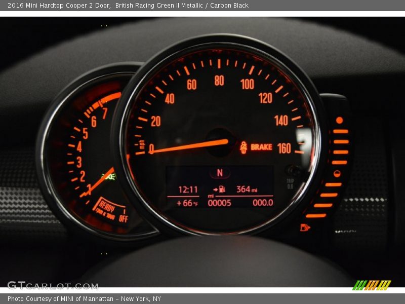 British Racing Green II Metallic / Carbon Black 2016 Mini Hardtop Cooper 2 Door