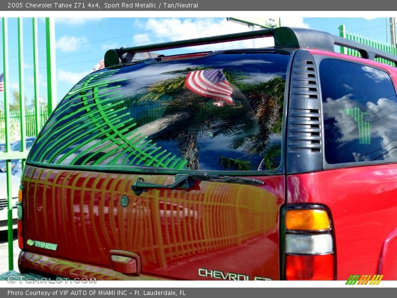 Sport Red Metallic / Tan/Neutral 2005 Chevrolet Tahoe Z71 4x4