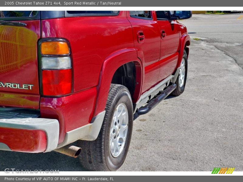 Sport Red Metallic / Tan/Neutral 2005 Chevrolet Tahoe Z71 4x4