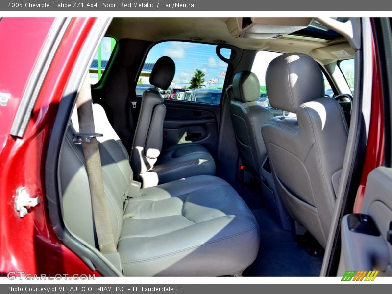 Sport Red Metallic / Tan/Neutral 2005 Chevrolet Tahoe Z71 4x4