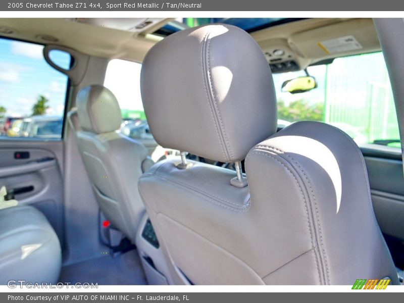 Sport Red Metallic / Tan/Neutral 2005 Chevrolet Tahoe Z71 4x4