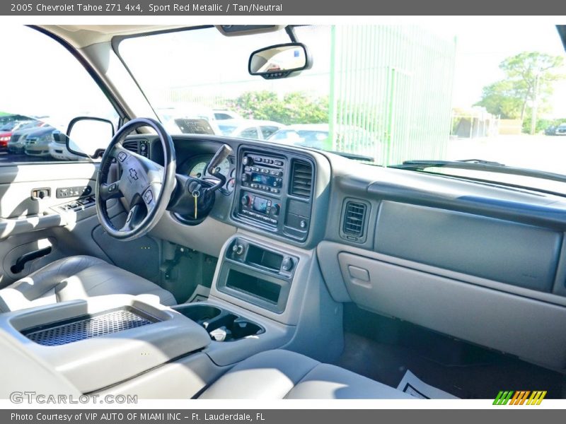 Sport Red Metallic / Tan/Neutral 2005 Chevrolet Tahoe Z71 4x4