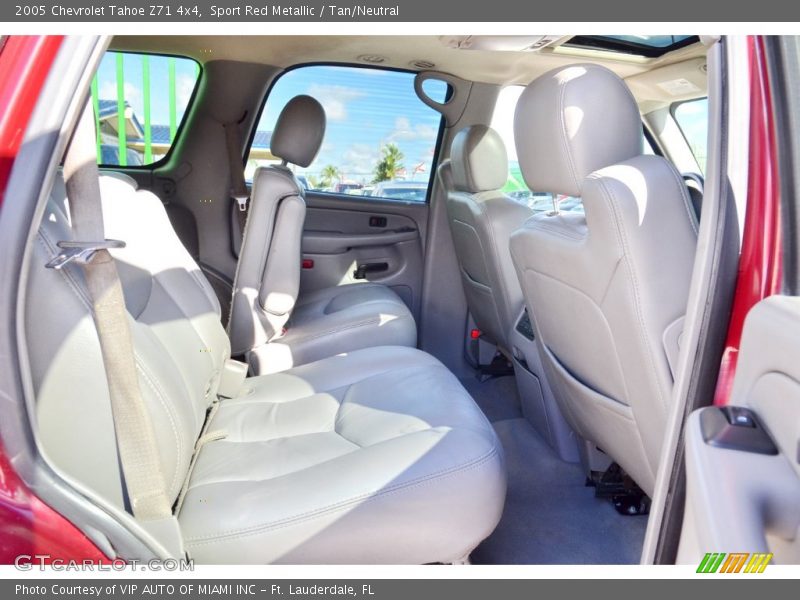 Sport Red Metallic / Tan/Neutral 2005 Chevrolet Tahoe Z71 4x4