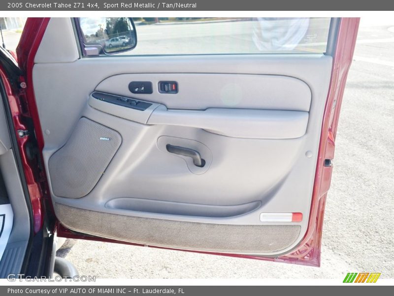 Sport Red Metallic / Tan/Neutral 2005 Chevrolet Tahoe Z71 4x4