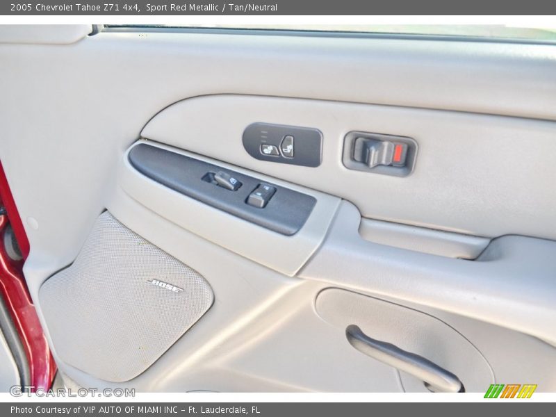 Sport Red Metallic / Tan/Neutral 2005 Chevrolet Tahoe Z71 4x4