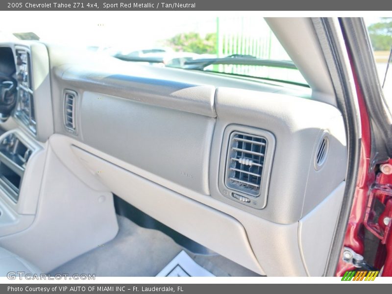 Sport Red Metallic / Tan/Neutral 2005 Chevrolet Tahoe Z71 4x4
