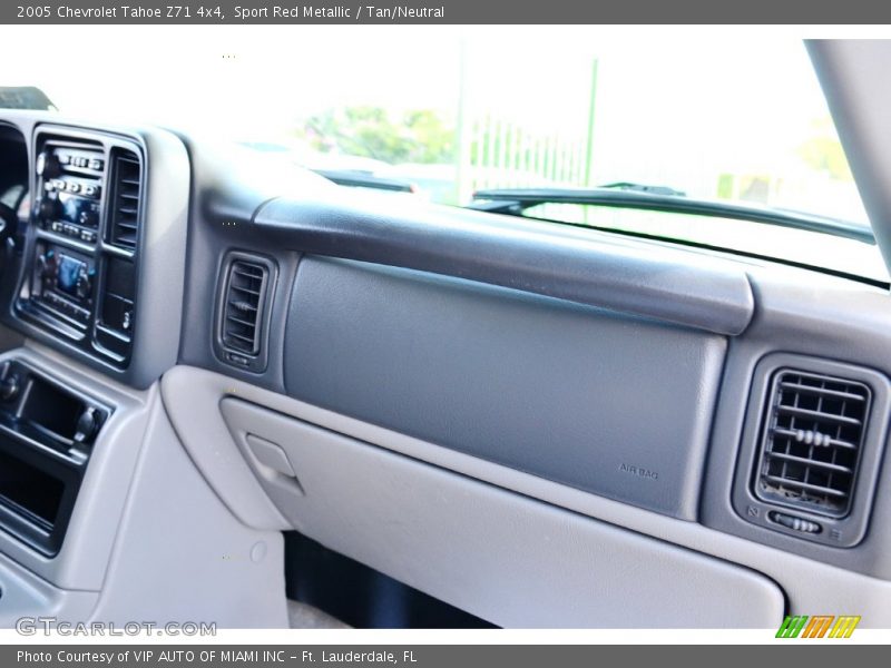 Sport Red Metallic / Tan/Neutral 2005 Chevrolet Tahoe Z71 4x4