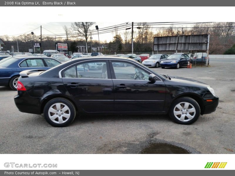 Ebony Black / Black 2008 Kia Optima LX