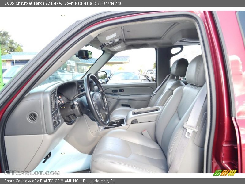 Sport Red Metallic / Tan/Neutral 2005 Chevrolet Tahoe Z71 4x4