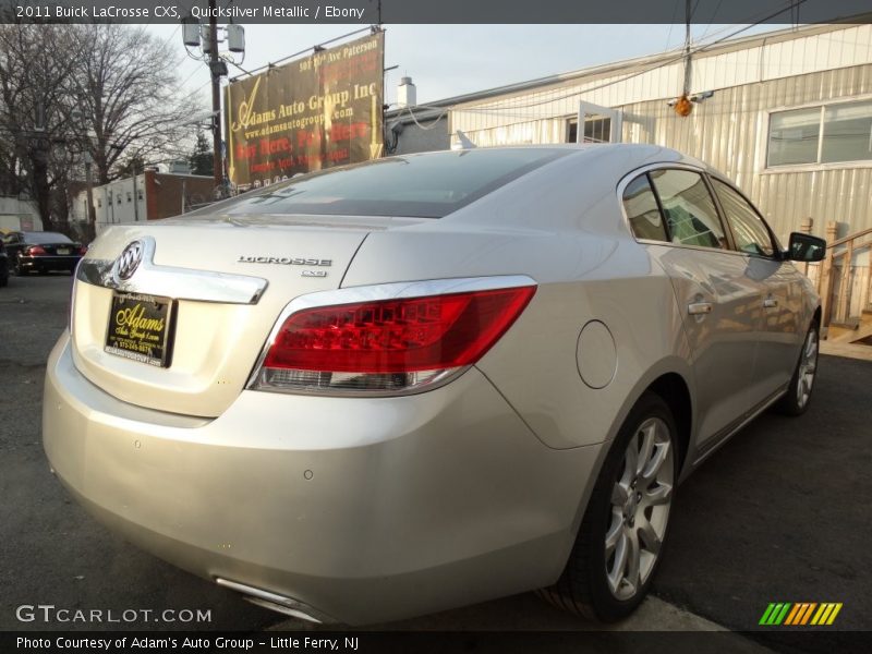 Quicksilver Metallic / Ebony 2011 Buick LaCrosse CXS