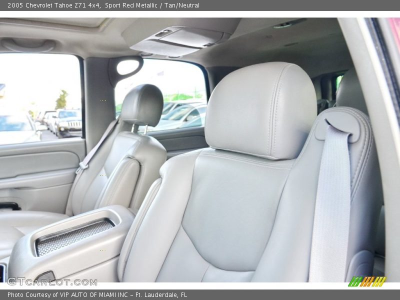 Sport Red Metallic / Tan/Neutral 2005 Chevrolet Tahoe Z71 4x4