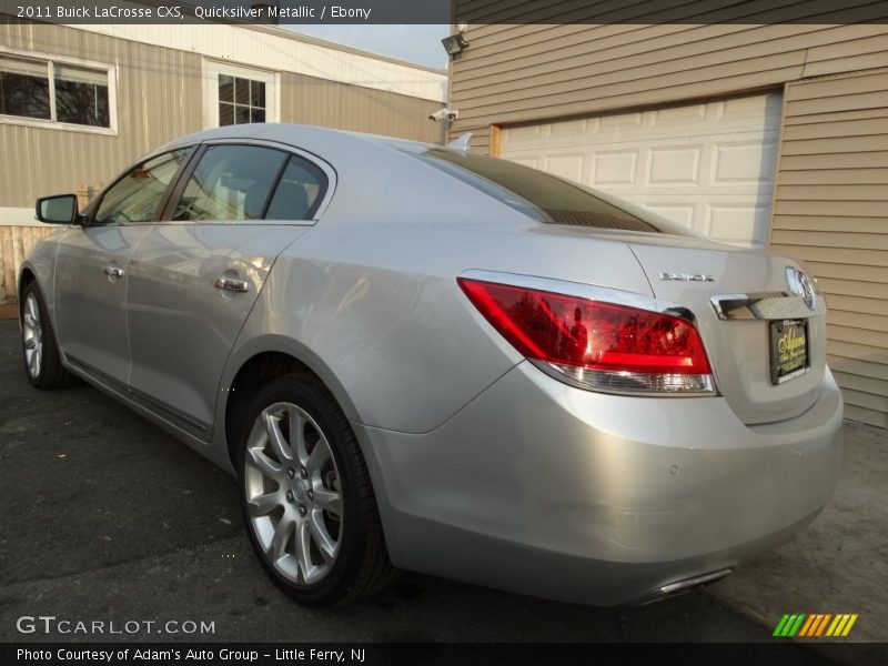 Quicksilver Metallic / Ebony 2011 Buick LaCrosse CXS