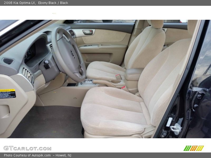 Ebony Black / Black 2008 Kia Optima LX