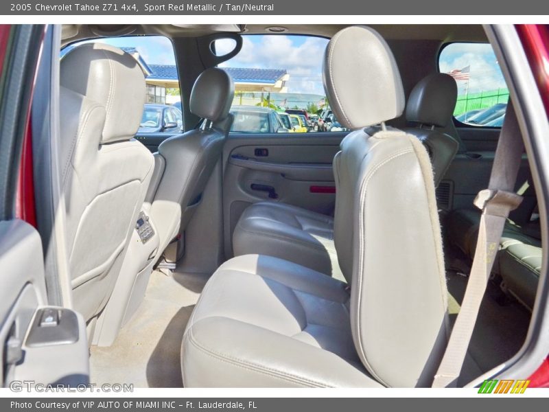 Sport Red Metallic / Tan/Neutral 2005 Chevrolet Tahoe Z71 4x4