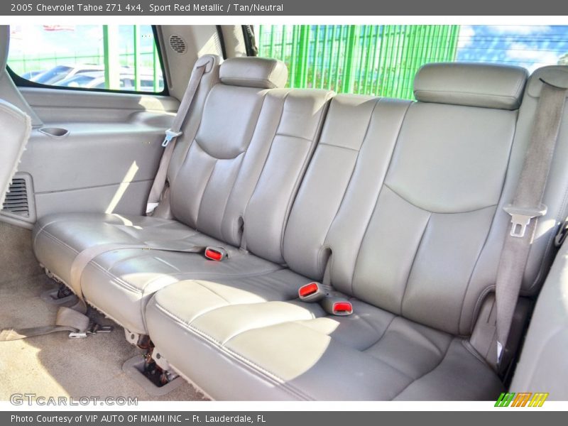 Sport Red Metallic / Tan/Neutral 2005 Chevrolet Tahoe Z71 4x4