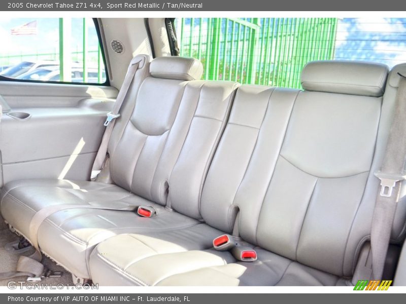 Sport Red Metallic / Tan/Neutral 2005 Chevrolet Tahoe Z71 4x4