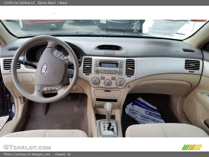 Ebony Black / Black 2008 Kia Optima LX
