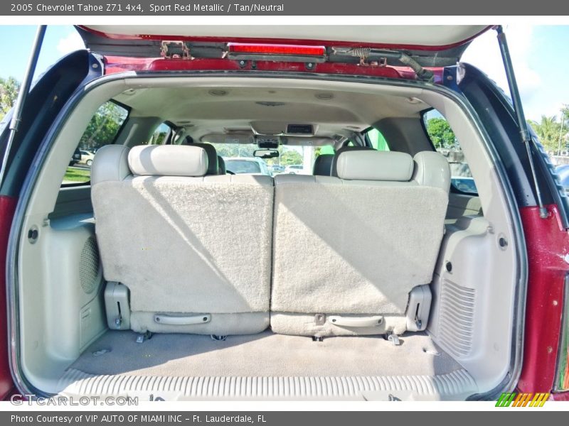 Sport Red Metallic / Tan/Neutral 2005 Chevrolet Tahoe Z71 4x4
