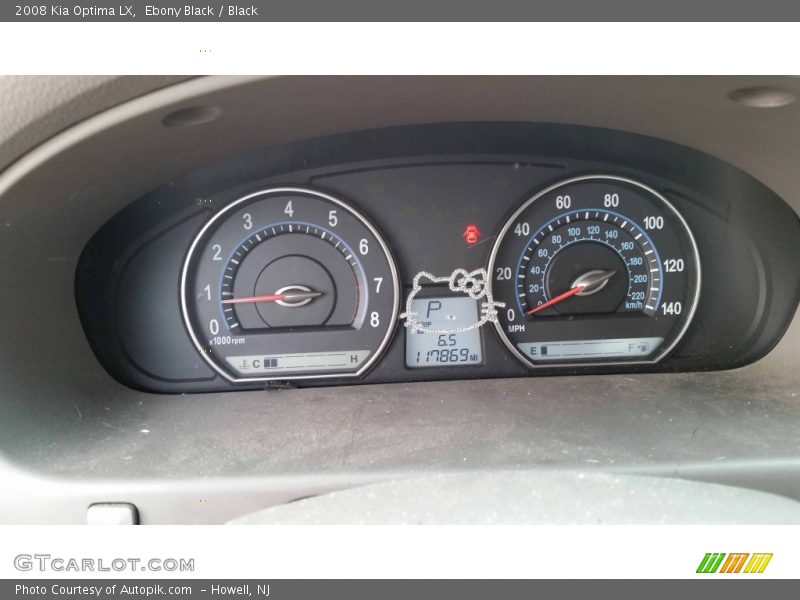 Ebony Black / Black 2008 Kia Optima LX