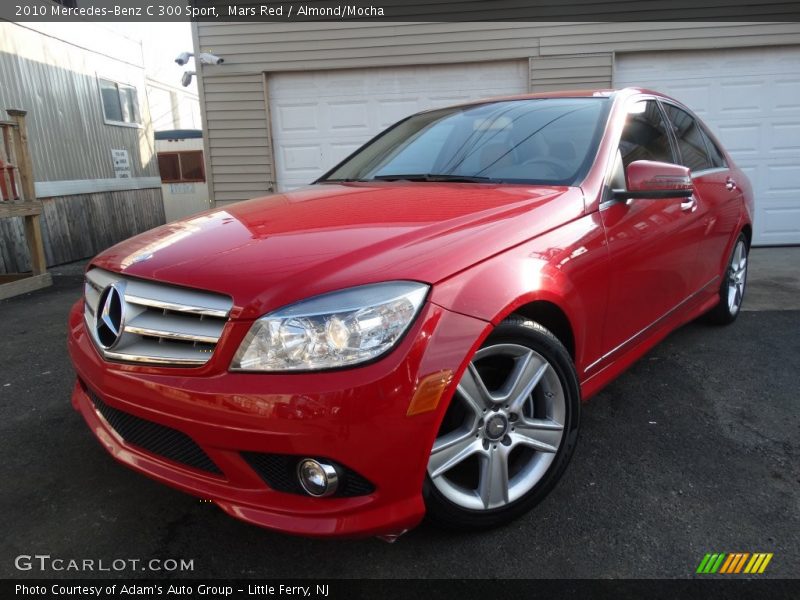 Mars Red / Almond/Mocha 2010 Mercedes-Benz C 300 Sport