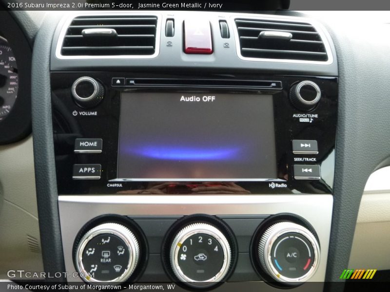Jasmine Green Metallic / Ivory 2016 Subaru Impreza 2.0i Premium 5-door