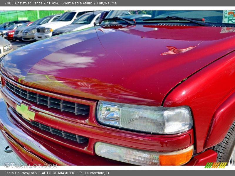 Sport Red Metallic / Tan/Neutral 2005 Chevrolet Tahoe Z71 4x4