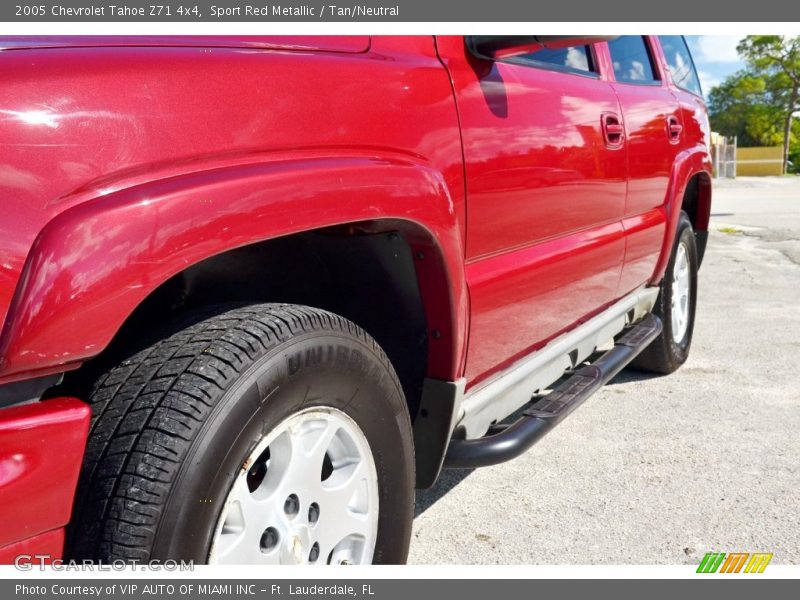 Sport Red Metallic / Tan/Neutral 2005 Chevrolet Tahoe Z71 4x4