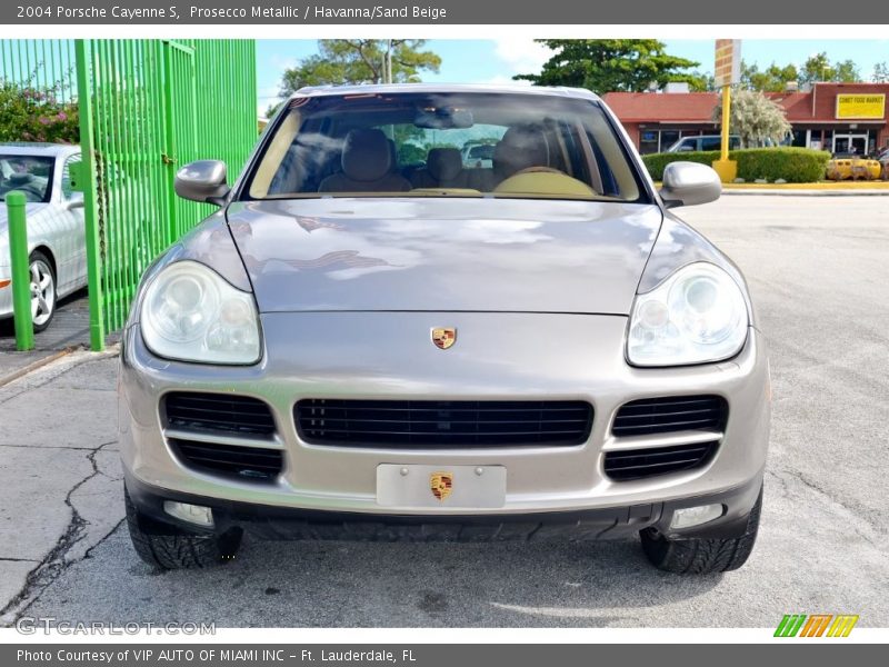 Prosecco Metallic / Havanna/Sand Beige 2004 Porsche Cayenne S