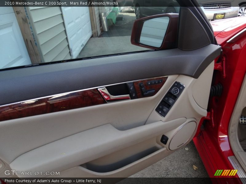 Mars Red / Almond/Mocha 2010 Mercedes-Benz C 300 Sport