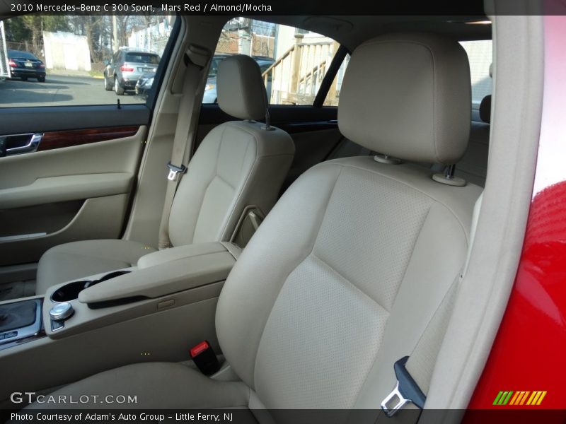 Mars Red / Almond/Mocha 2010 Mercedes-Benz C 300 Sport