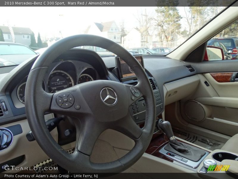 Mars Red / Almond/Mocha 2010 Mercedes-Benz C 300 Sport