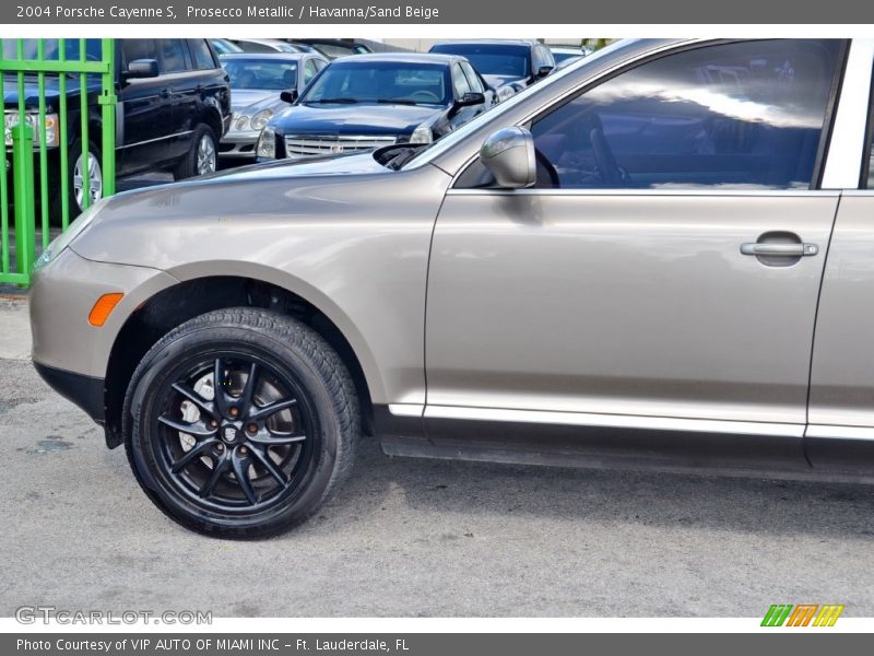 Prosecco Metallic / Havanna/Sand Beige 2004 Porsche Cayenne S